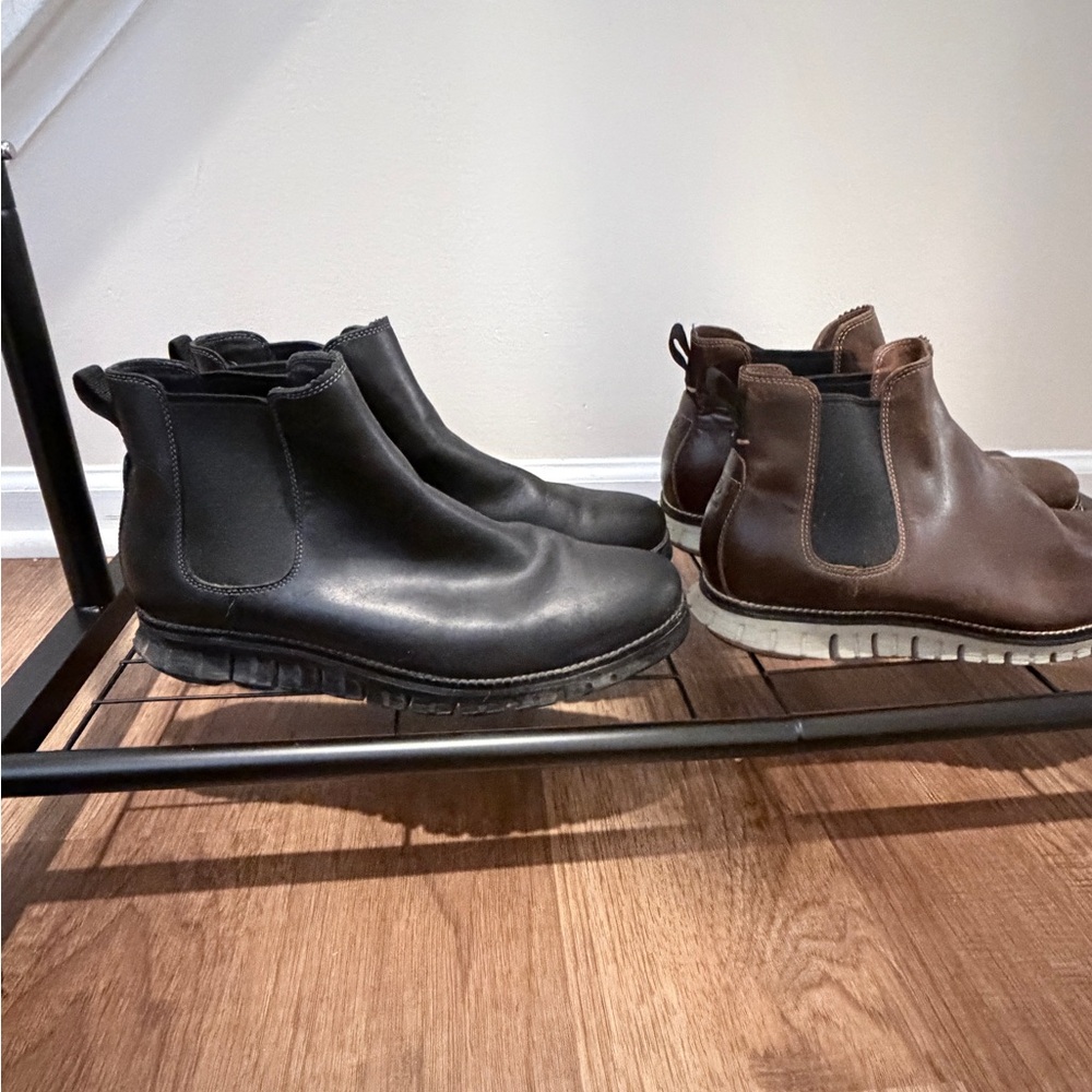 Cole haan zerogrand chelsea boot, 2 pairs